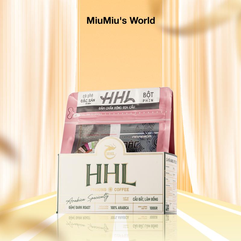 Cà phê xay Đặc Sản Arabica Cầu Đất 100gr - Phương HHL