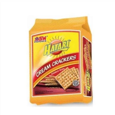 Hatari Cream Crackers 245gr ( 1PACK ISI 6 ) - KREKERS KRIM 1