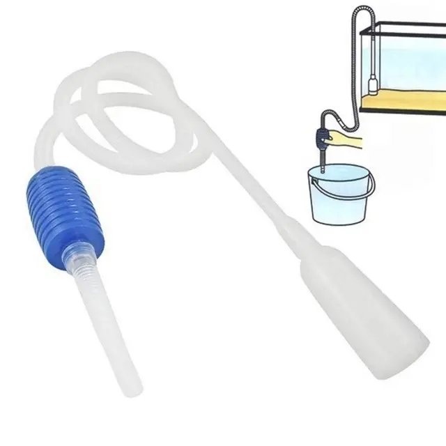 Ống bóp tay thay nước bể cá có van và không có van loại tốt 1