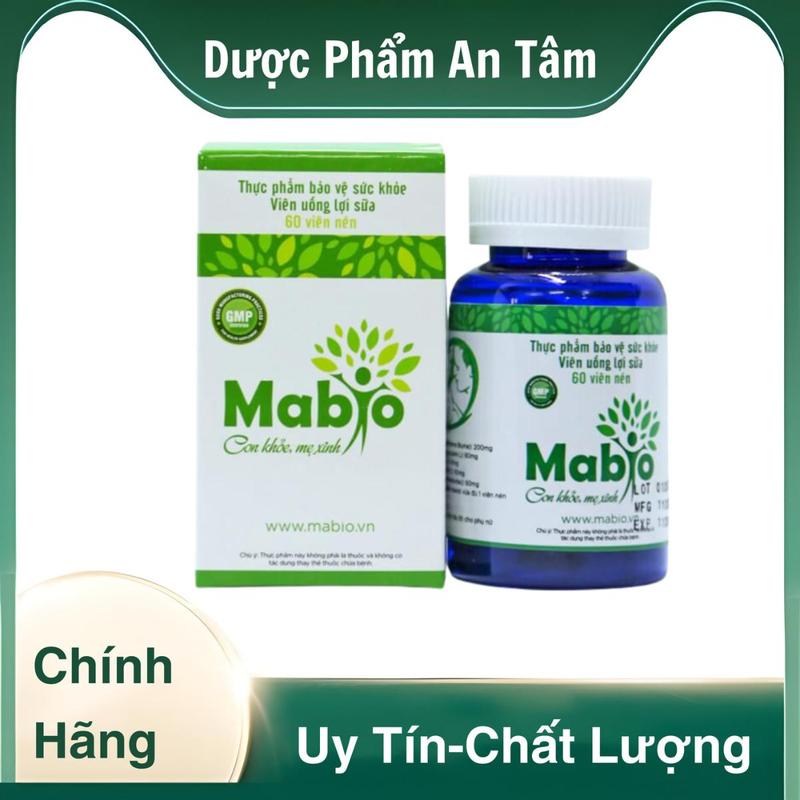 Viên uống lợi sữa Mabio (Hộp 60 viên)
