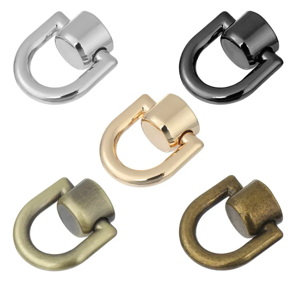 Leather Crafts Leather Craft Bag Snap Luggage Buckle Handbag Belt Connector Nail Buckle Metal Bag Rivet Studs Button