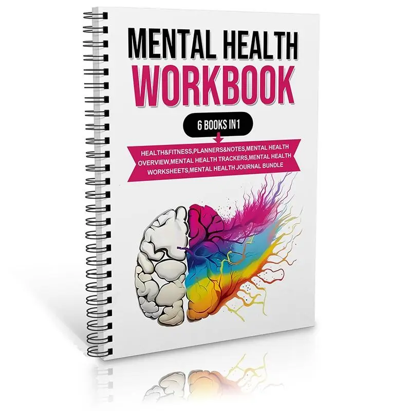 Mental Health Workbook, 1 Count Colorful Mindfulness Workbook, Managing Depression in Relationships, Addiction Recovery Strategies, Healing Complex PTSD