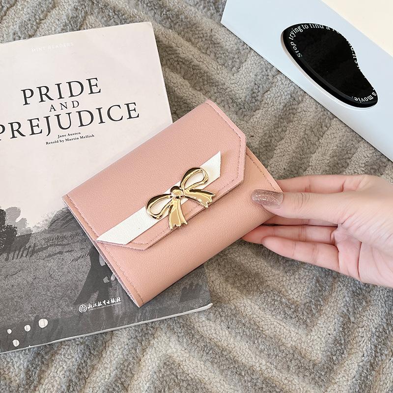 Product Introduction of Ví Nữ Hàn Quốc, Hàng Mới Về, Kiểu Dáng Ngắn Sang Trọng, Thiết Kế Gấp Ba Nhỏ Thích Hợp Đựng Tiền Xu, Có Ngăn Đựng Tiền Xu, 2024 Hình Chữ Nhật Wallet 21
