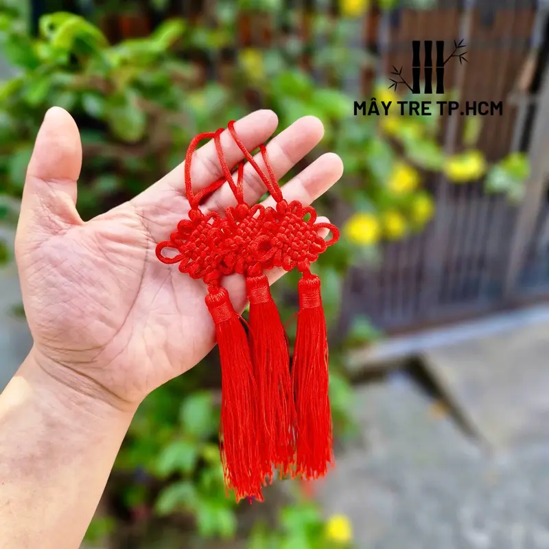 Dây đồng tâm trang trí- tua rua treo trang trí quà tặng, phong cách độc đáo 8
