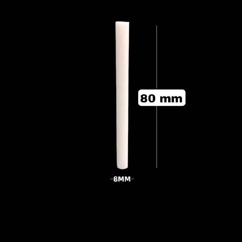 Lõi tăm bông thay thế máy xông tinh dầu máy phun sương kích thước 8cm × 0.8cm 3