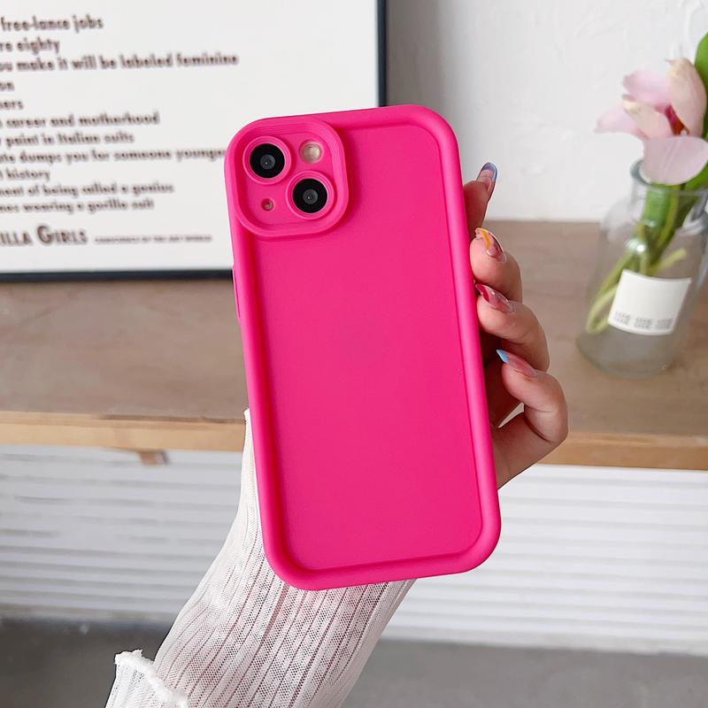 Product Introduction of Device new 16 Silicon Carbide phone case material solid color 14 15 mobile phone protective case 9