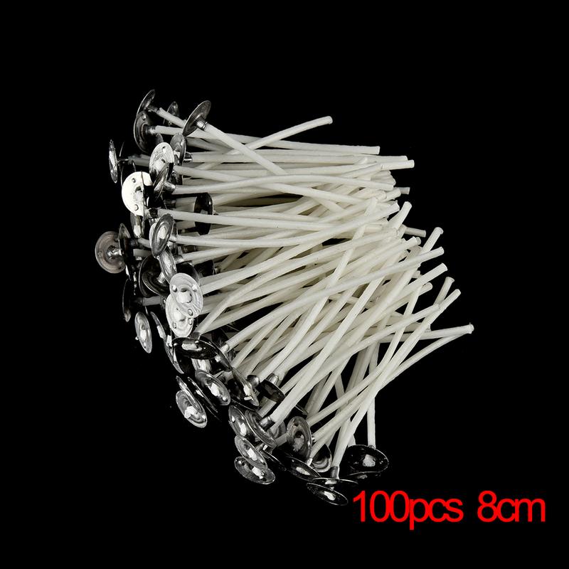 Product Introduction of 100Pcs Five Sizes 8/10/12/15/20 cm Candle Sustainers Cotton Core Wicks For DIY 59