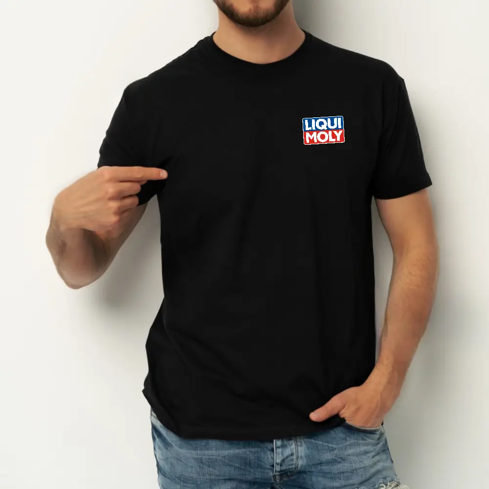 LIQUI MOLY Baju T-Shirt Lelaki Premium Cotton Kemeja-T Grafik TShirt Custom Men Women Unisex Baju Ride Plus Size XS-5XL S03