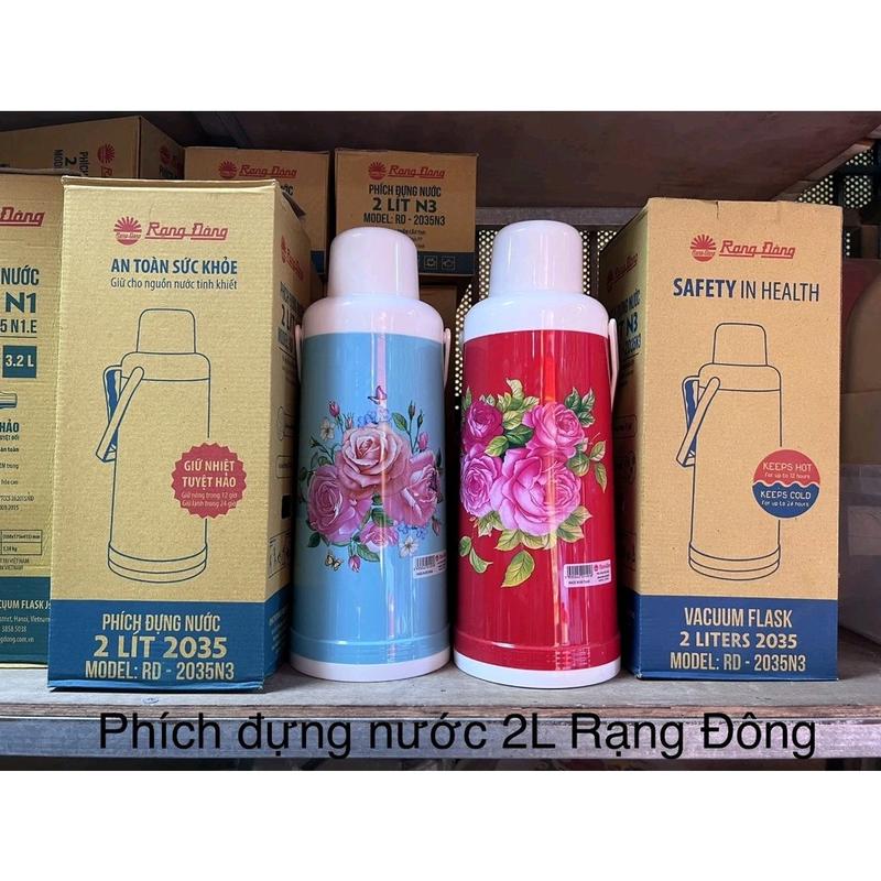 Phích nước Rạng Đông 2L giữ nhiệt độ