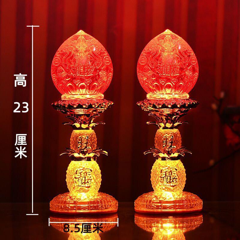 Product Introduction of Lampu Dewan Buddha, Kegunaan Rumah, Lampu Jubao Wangcai, Lampu Dewa Kekayaan LED, Lampu Buddha, Lampu Meja Buddha,  Sesuai untuk Lampu Ilahi kuthu vilakku  set Lighting Pejabat Green agal  vilakku patung  lilin krisdayanti Islamic LED Night Home 18