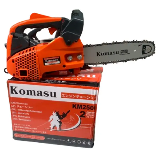Máy cưa xích chạy xăng mini Komasu - Lam 30 cm xi lanh 25cc - Bảo hành 24 tháng keoti a phát cỏ stihl 382 đầu máy cắt cỏ 0