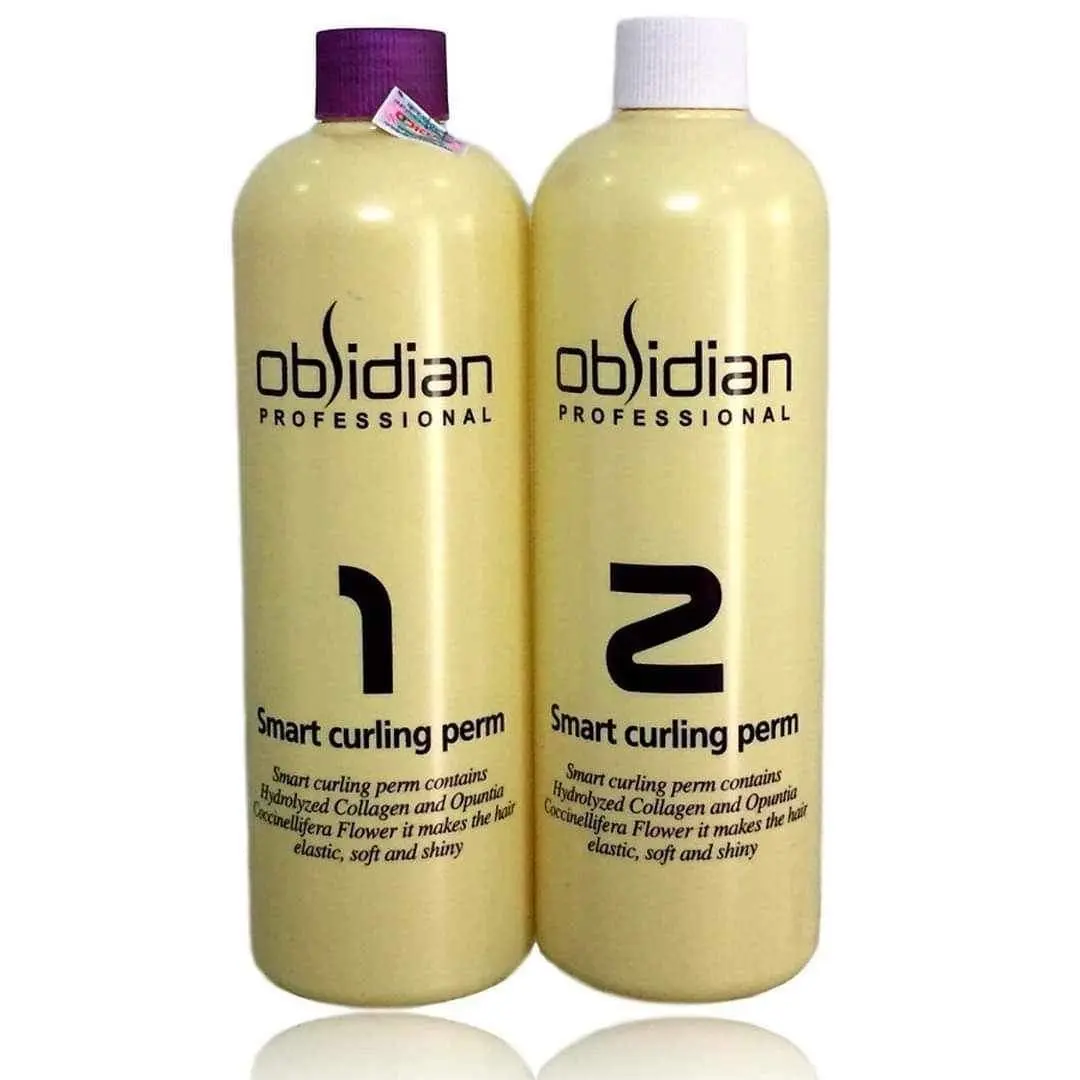 Uốn Tóc 3D Obsidian Uốn Nóng Và Uốn Lạnh 500+500ml