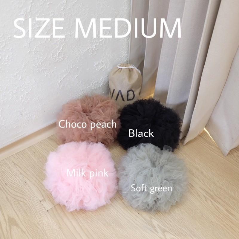 PROMO CEPOL/SCRUNCHIE HIJAB TULLE bahan tile premium gresd A 3