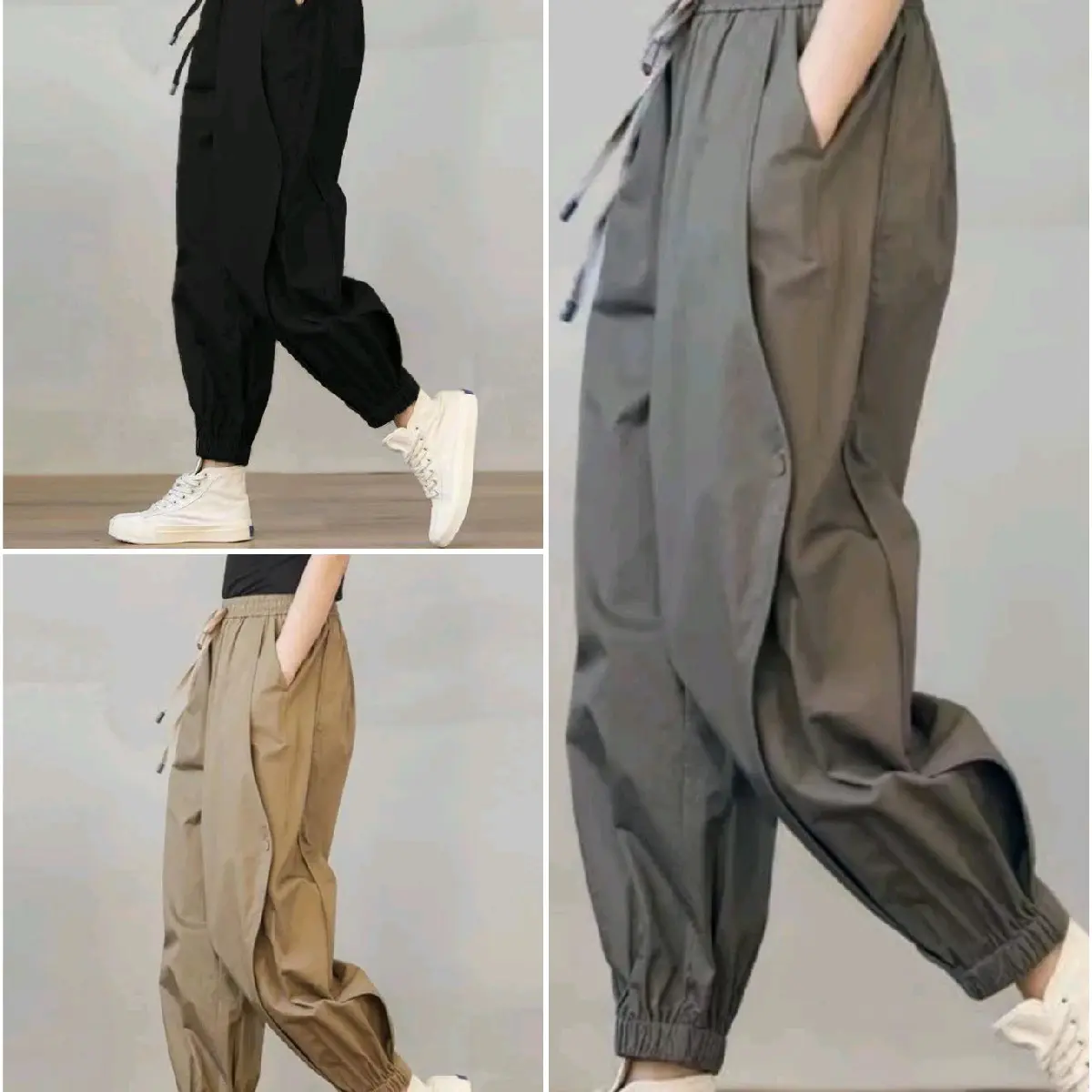 quần jogger kaki nữ dáng thể thao basic.quần bomber  3 màu sang chảnh Sport Tập Gym