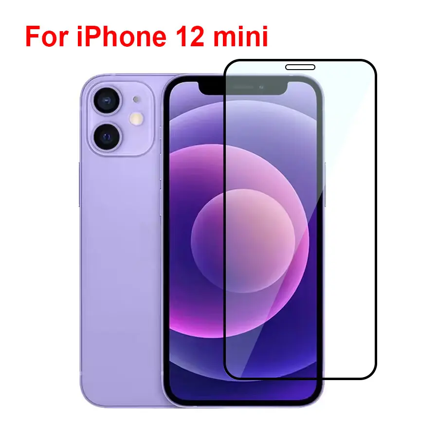Bảo Vệ Màn Hình Kính Cường Lực, Dành Cho Apple iPhone 12 Mini, Kính Chống Rơi, Phim Điện Thoại, Tương Thích Với iPhone12 Mini Kem Phụ Kiện