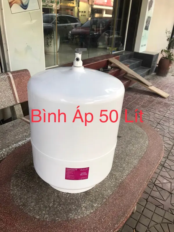 Bình áp chứa nước tinh khiết RO cho máy lọc nước Karofi, Kangaroo, Haohsing,... dung tích 3.2G, 4.0G, 10L, 50L TẶNG kèm van khóa 7
