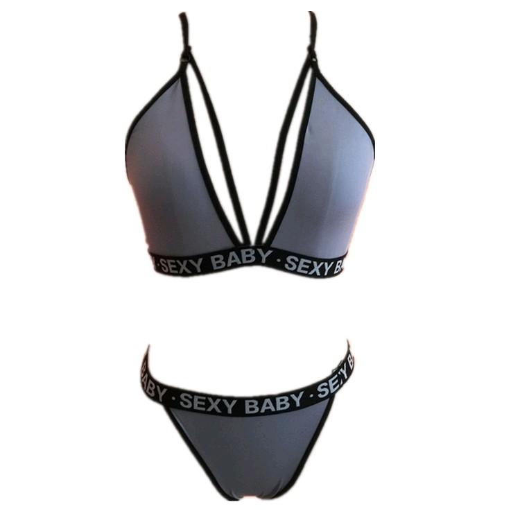 Finetoo  Swimsuit  Set Bra & Celana Dalam Wanita Set Bikini Wanita Pakaian Pc 6
