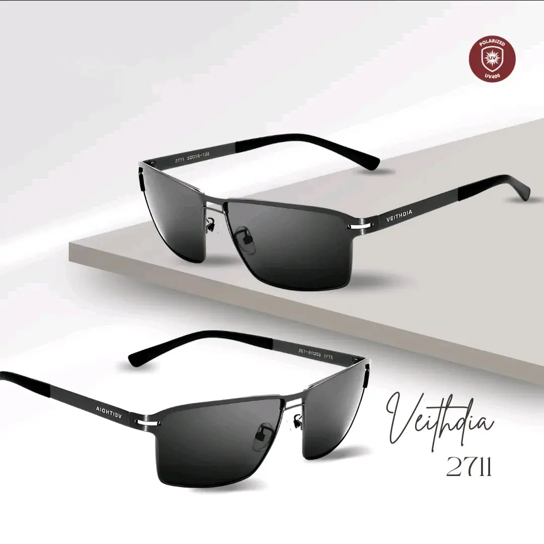 kacamata original veithdia seri 2711 polarized pria wanita terpolarized Bingkai Penuh