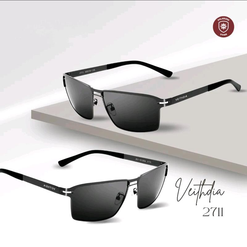 kacamata original veithdia seri 2711 polarized pria wanita terpolarized Bingkai Penuh 0