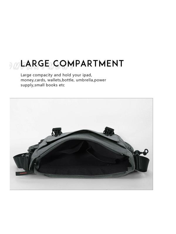 Classic Crossbody Bag, Lightweight  Shoulder Bag, Casual Bag for Men & Women 8