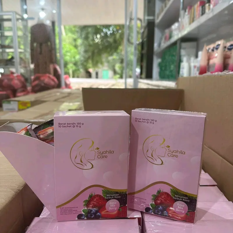COLLAGEN DRINK BY SYAHILLACARE MINUMAN COLLAGEN SUPLEMEN PEMUTIH KULIT 1