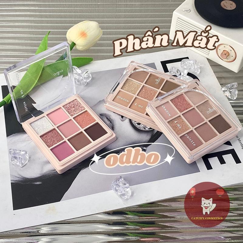 [ODBO] Bảng Phấn Mắt 9 Ô Odbo Vỏ Hồng Shadow & Me Palette Odbo Cosmetics (OD2014)