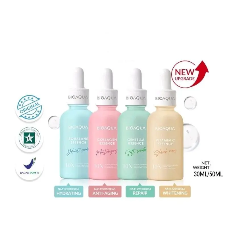 Bioaqua 10X Effect Moisturizing Essence Serum - Perawatan Wajah - Skincare - Face Serum - Menutrisi Kulit - Virgo Shoop 2