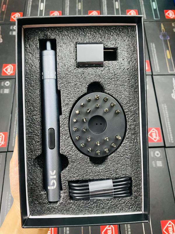 Tovit Điện TBK Kèm 24 đầu vit, Pin siêu bền