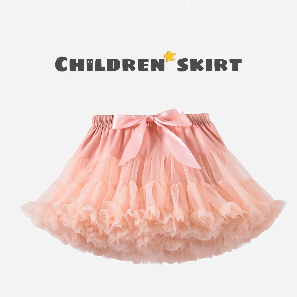 Váy Công Chúa, Váy Cloud Crinoline Cho Trẻ Em, Váy Biểu Diễn, Váy Tutu, Thích Hợp Cho Bé 5-12 Tuổi, Váy Pettiskirt Hàng Ngày Cho Bé