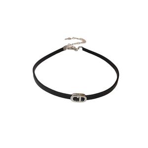 Kalung Choker CD, Fesyen, Rekaan Niche Wanita, untuk Penampilan Bergaya baddies  chain