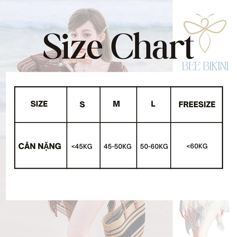Bikini Bộ Đồ Bơi Đi Biển 3 Chi Tiết Nhún Bèo Che Khuyết Điểm Tôn Dáng Áo Dài Tay Chống Nắng (B2) 2