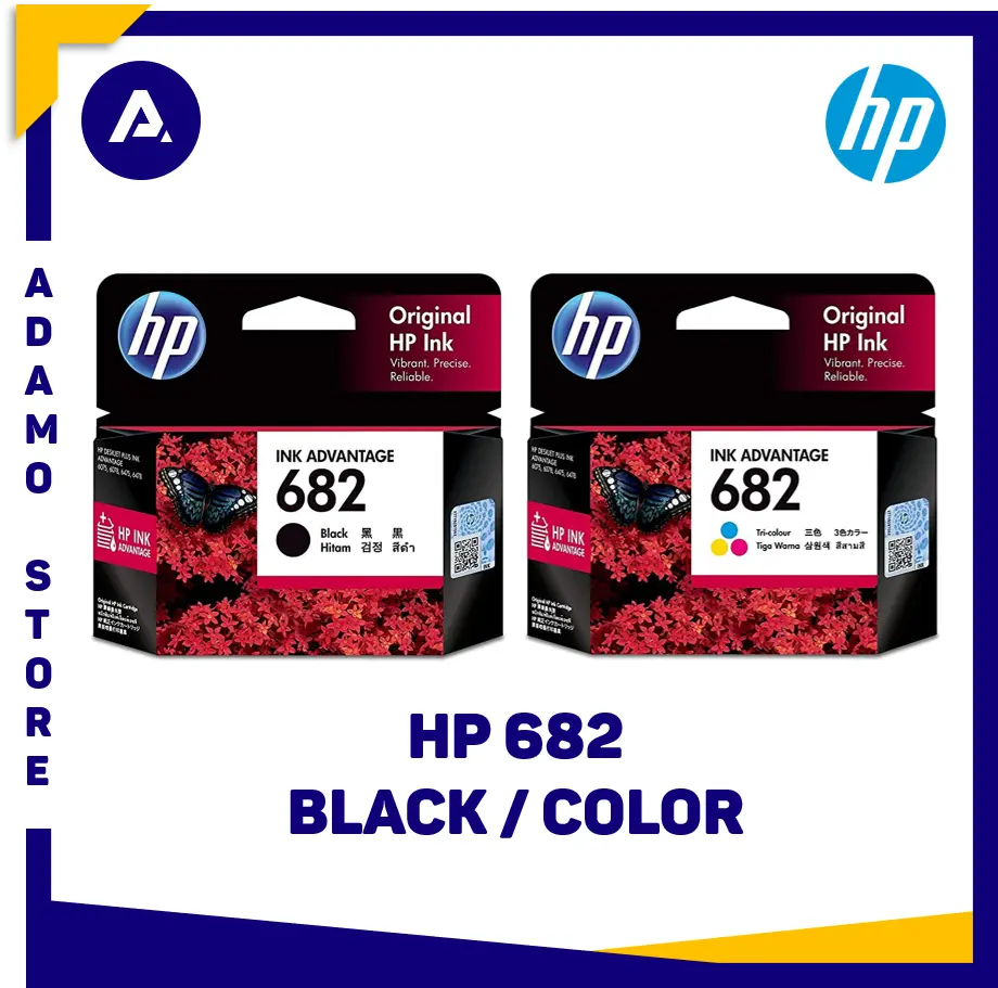 Tinta HP 682 Black / Color Original Ink Cartridge