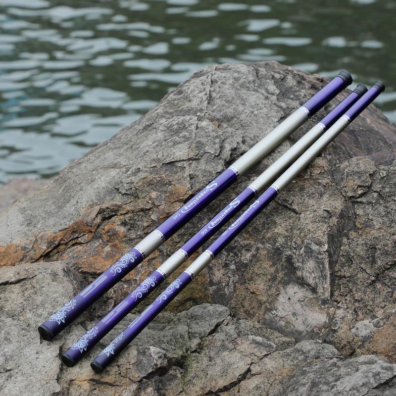 Sougayilang Joran Pancing Murah 2.7-7.2m Bahan Carbon fiber tiang tangan tiang tangan teleskopik joran tegek Sougayilang Joran Pancing Murah 2.7-7.2m Bahan Carbon fiber tiang tangan tiang tangan teleskopik joran tegek