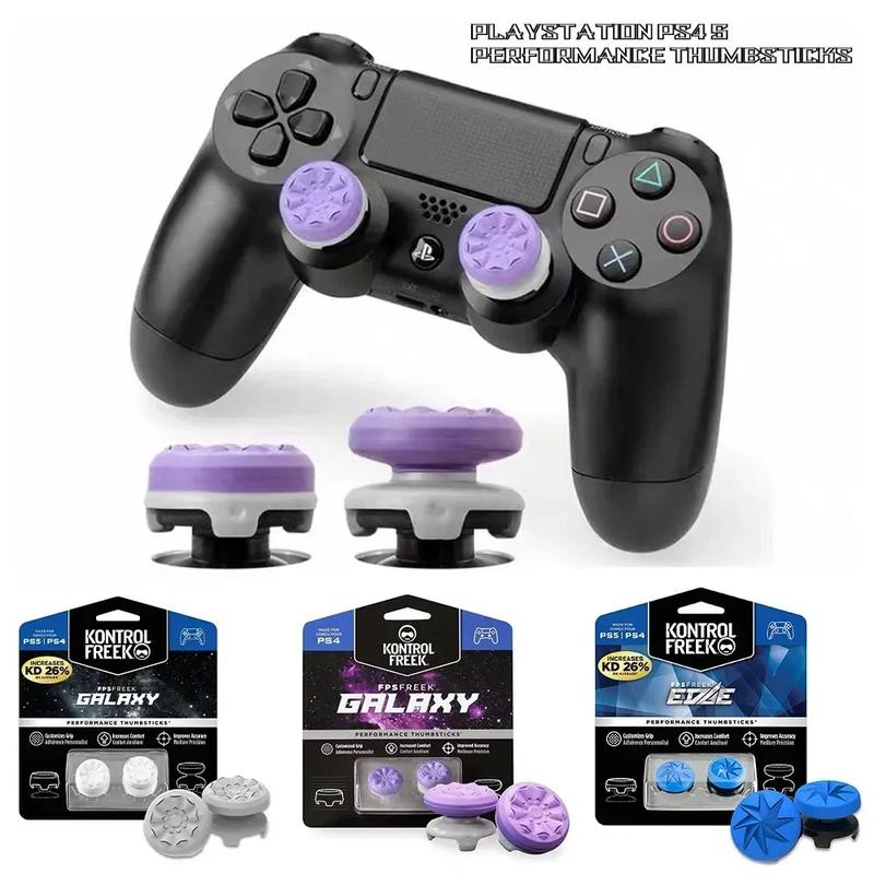 XBOX Wireless Gamepad Joystick Cap Suitable For XBOX X/S/One Gamepad Joystick Silicone cap Buttons FPS Freek Professional Thumbsticks Grip Non-slip Abrasion Resistant,Xbox series x Controller Grip Gaming Stick galaxy purple gamecube 4k game playstation 5