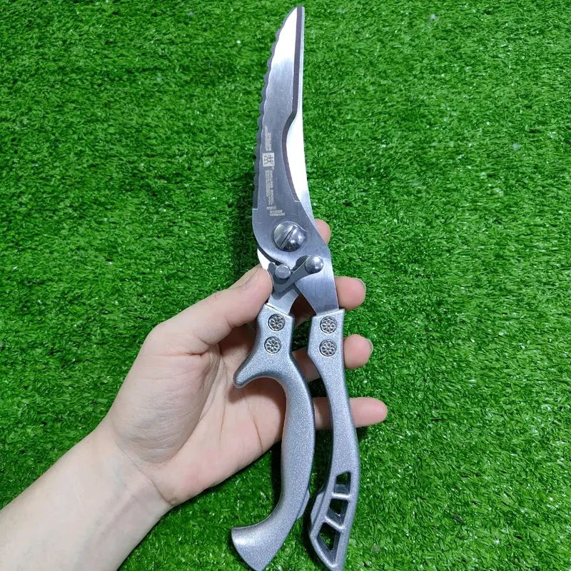 Kéo Cắt Xương Gà,Vịt Thép SK5 Không Gỉ Lực Cắt Mạnh,Rất Bén Loại Tốt keo cat gavit 1