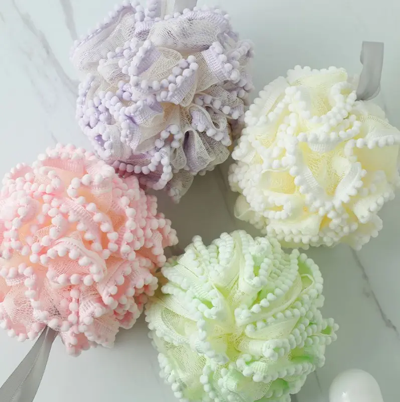 Sponge Mandi Besar / Shower Puff / Sponge Busa Bagus /Spons Mandi Pengangkat Daki Sponge Busa Bagus Bulat 1