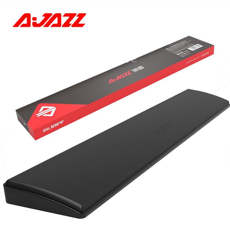 Đệm Kê Cổ Tay Bàn Phím Ajazz Phù Hợp Cho Bàn Phím 104-87 Nút Bằng Da PU Chất Lượng Cao Hỗ Trợ Cổ Tay Bất Huyệt