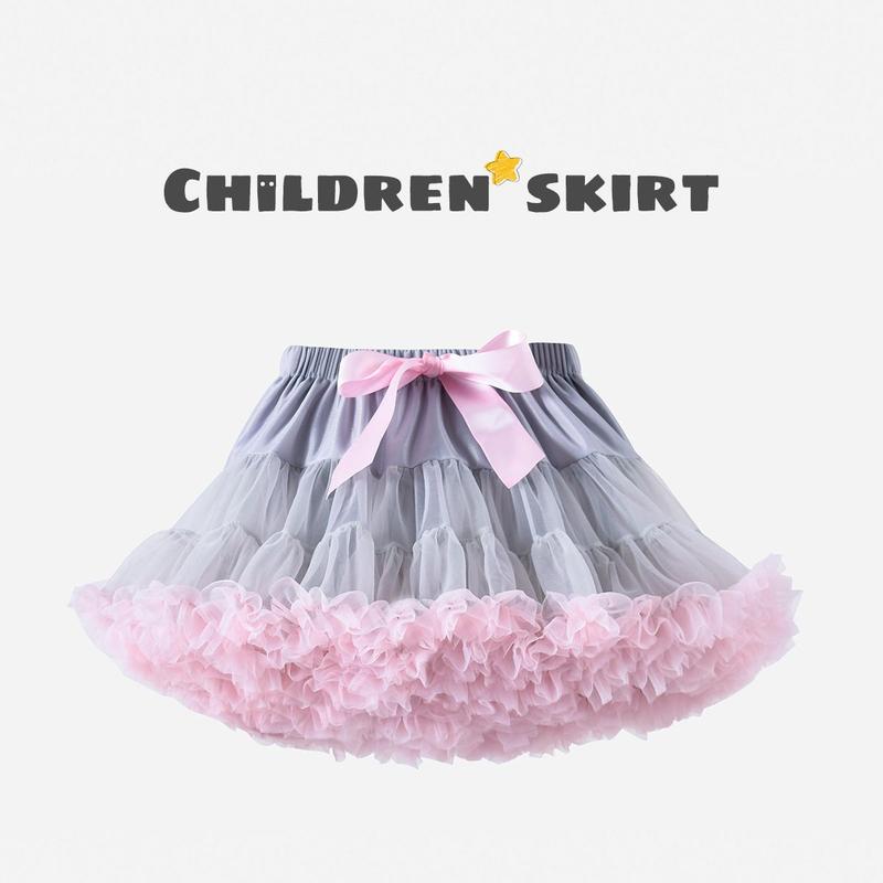 Váy Công Chúa, Váy Cloud Crinoline Cho Trẻ Em, Váy Biểu Diễn, Váy Tutu, Thích Hợp Cho Bé 5-12 Tuổi, Váy Pettiskirt Hàng Ngày Cho Bé 6