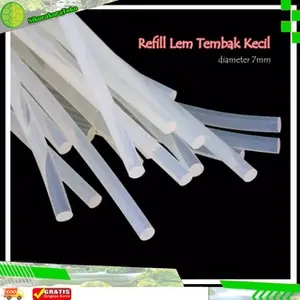 ISI Ulang REFILL LEM TEMBAK Bakar Glue Gun Kecil Lem Lilin  Diameter 7 mm GlueGun