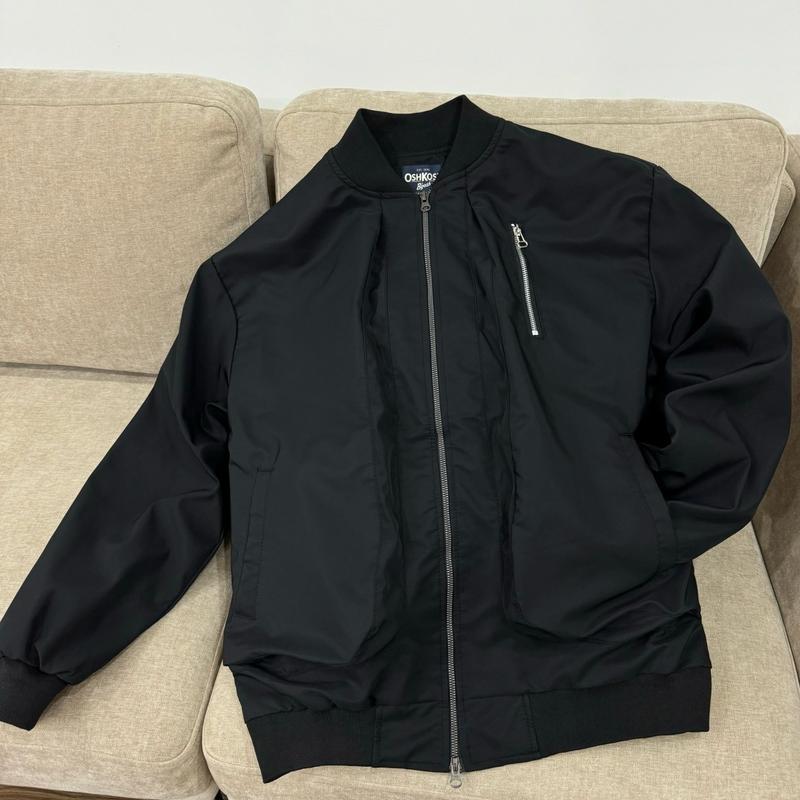 ÁO KHOÁC BOMBER ZIPPER OSAKAA FROM RỘNG UNISEX