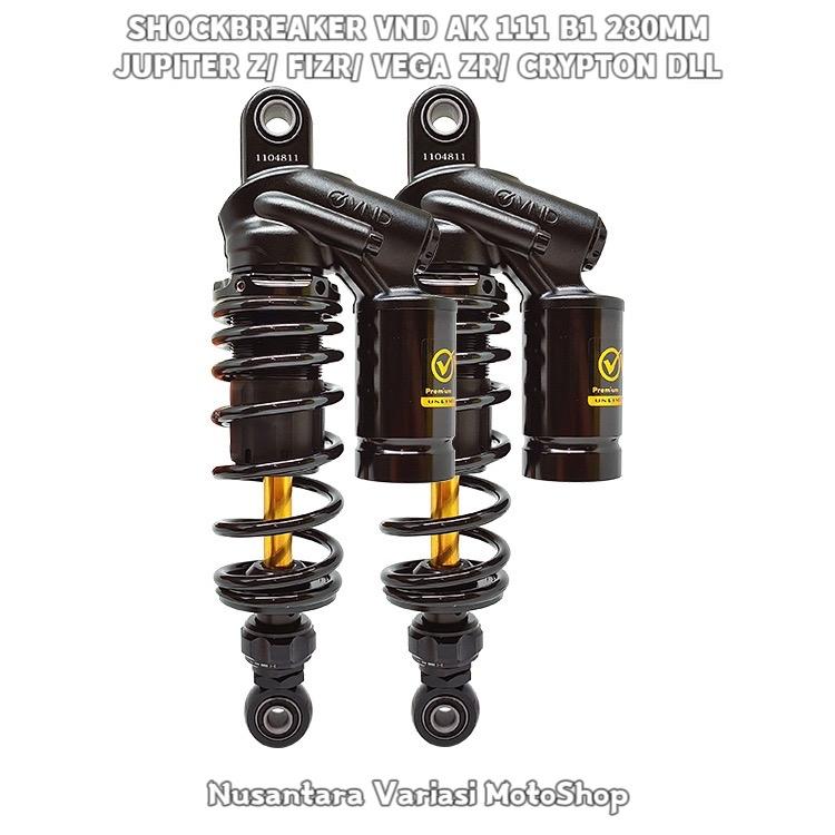 Shockbreaker VND Tabung Atas AK 111 B1 280mm/ Jupiter Z/ F1ZR/ Vega ZR/ Crypton 2