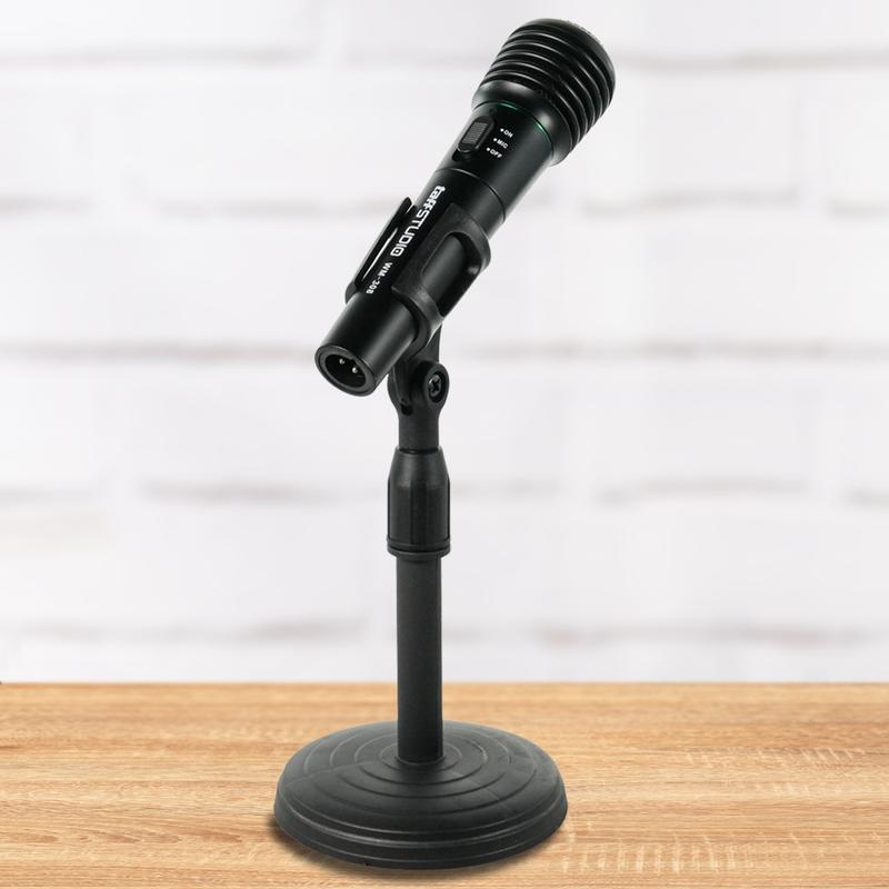 TaffStudio Stand Mikrofon Handphone Mic Hp Desktop Disc Microphone and Handphone Adjustable Height 3