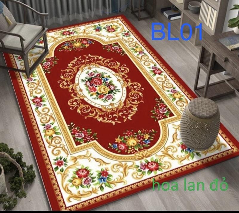 Thảm Trải Sàn Nhà BALI in Họa Tiết 5D CAO CẤP ( kích thước : 1,6M X 2,3M / 2M X 3M ) dày 3 li , mặt sau có bi cao su chống trơn trượt (nhóm 2)