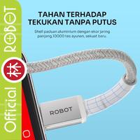 Gambar Robot RSCC120 Kabel Cable Data Type C To Type C 60W 1.2m Fast Charging - RSCC120 120 cm dari Liem Group Kota Administrasi Jakarta Barat 5 Tokopedia