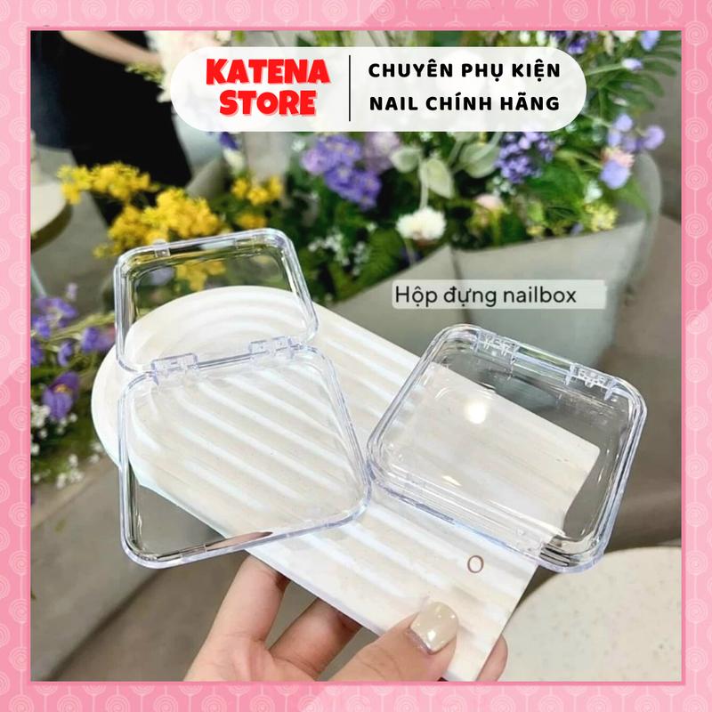  2 CÁI - Hộp đựng nail box chuyên dụng - Hộp đựng mi fan mi khay đa năng tiện lợi 