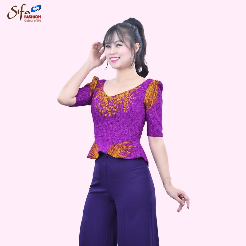 [Sifa Fashion] Quần lưng liền ống rộng UT23166 4