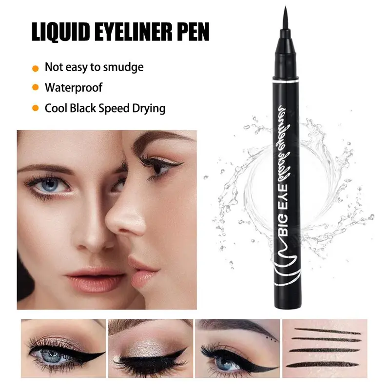Bút Kẻ Mắt Dạng Lỏng, Không Thấm Nước Và Chống Mồ Hôi, Lâu Trôi, Không Nhòe, L8Y8, Bút Kẻ Mắt 2