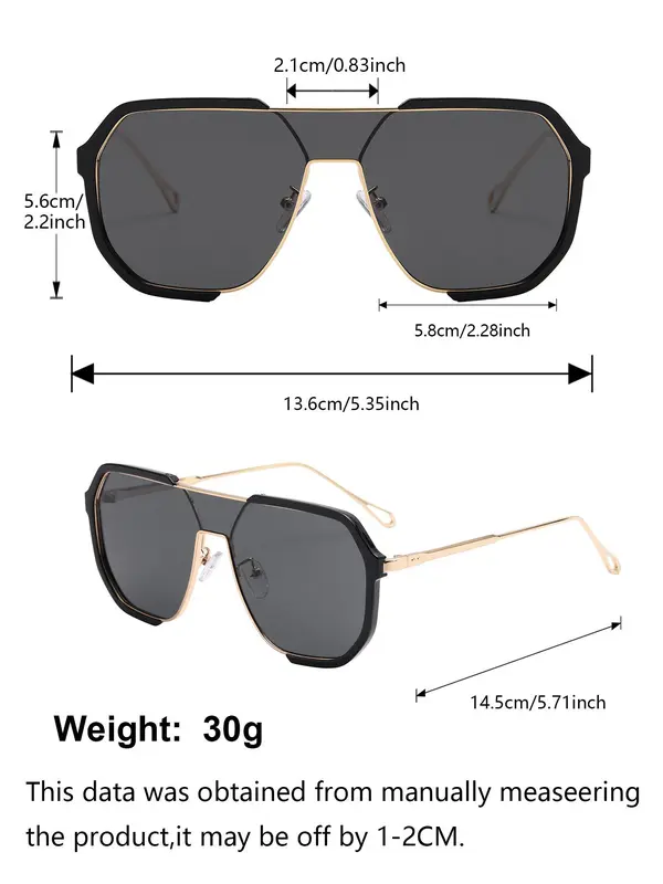 Unisex Vintage Metal Frame Sunglasses for Women, Trendy Casual Thin Sunglasses for Everyday Use, Modern Fashion Accessories for Outdoor Activities 1