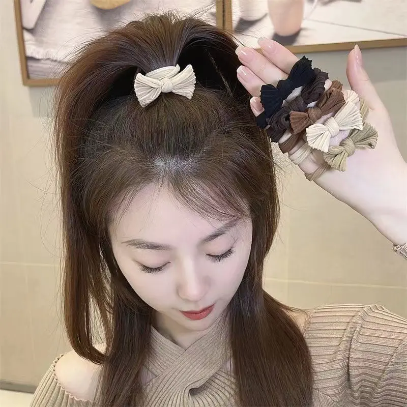 M49 set 10 chun đính nơ phong cách hàn quốc Nữ Women 2