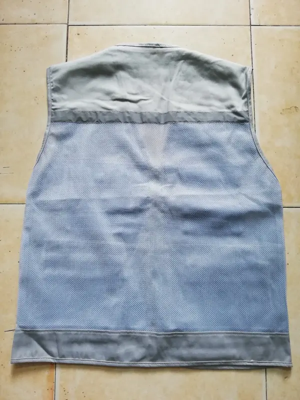 ÁO GHI LÊ PHẢN QUANG BẢO HỘ LAO ĐỘNG , ÁO KỸ THUẬT ,KỸ SƯ MÀU GHÍ ÁNH TÍM Menswear Nam 5